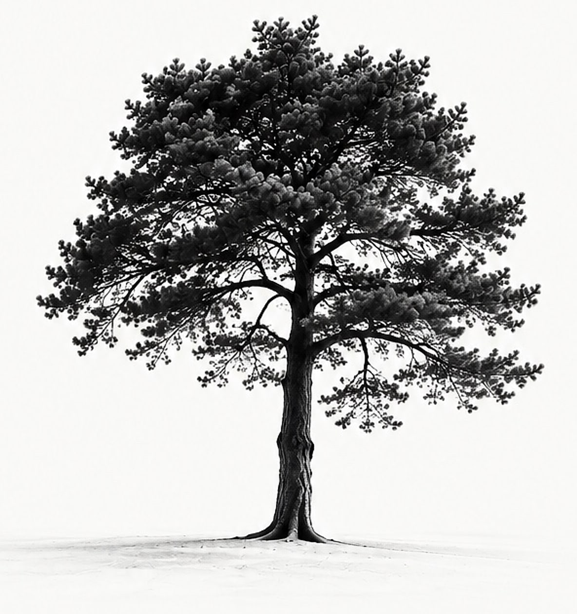 Freistehender Baum